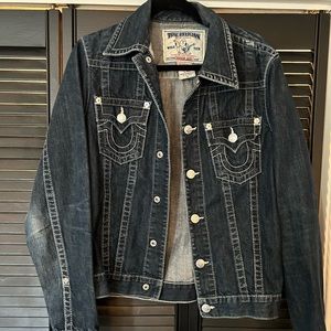 True Religion Jean jacket size medium